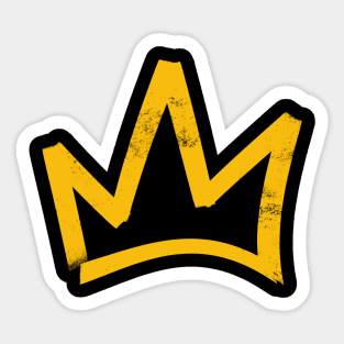 Basquiat  King Crown Sticker